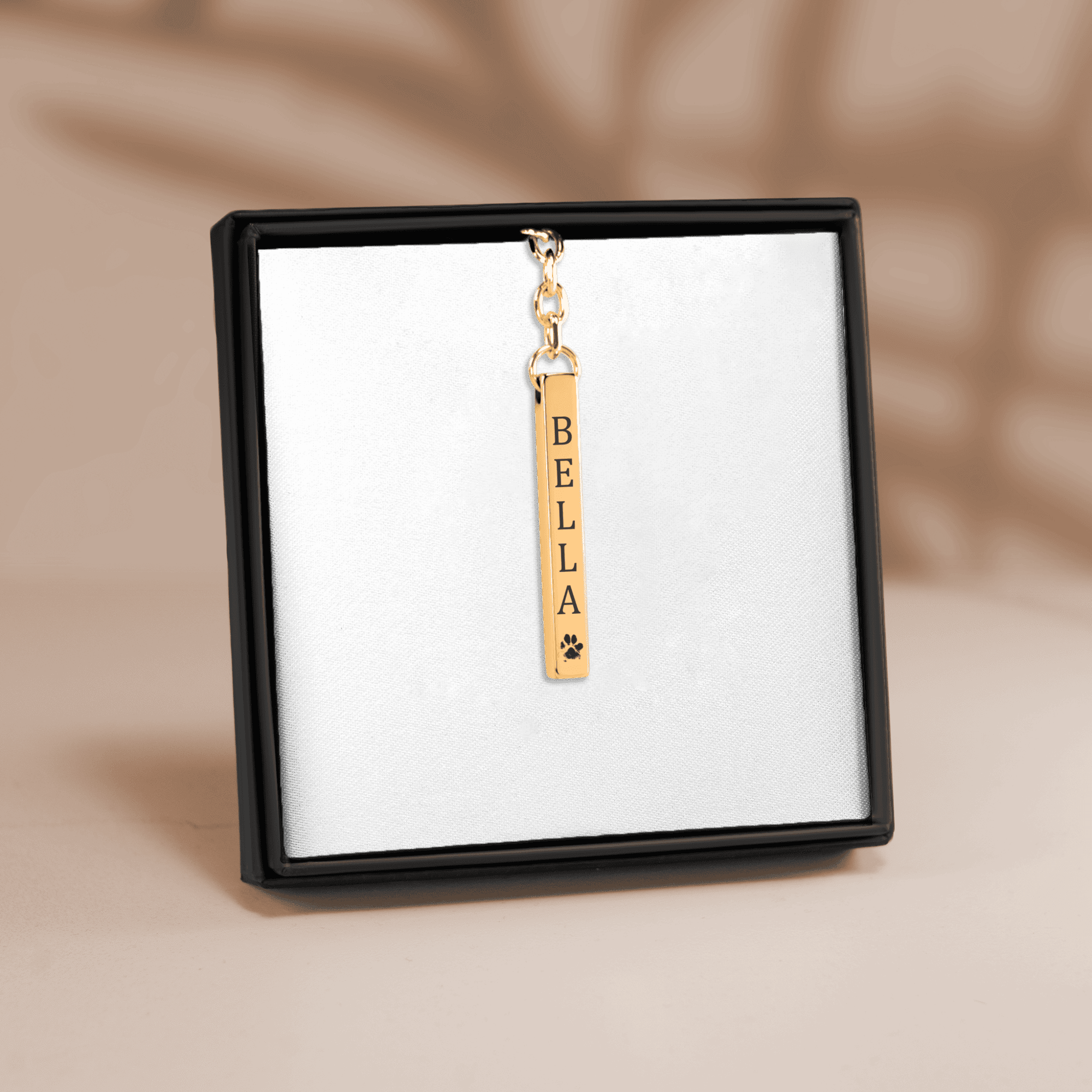 Pet Name Keychain