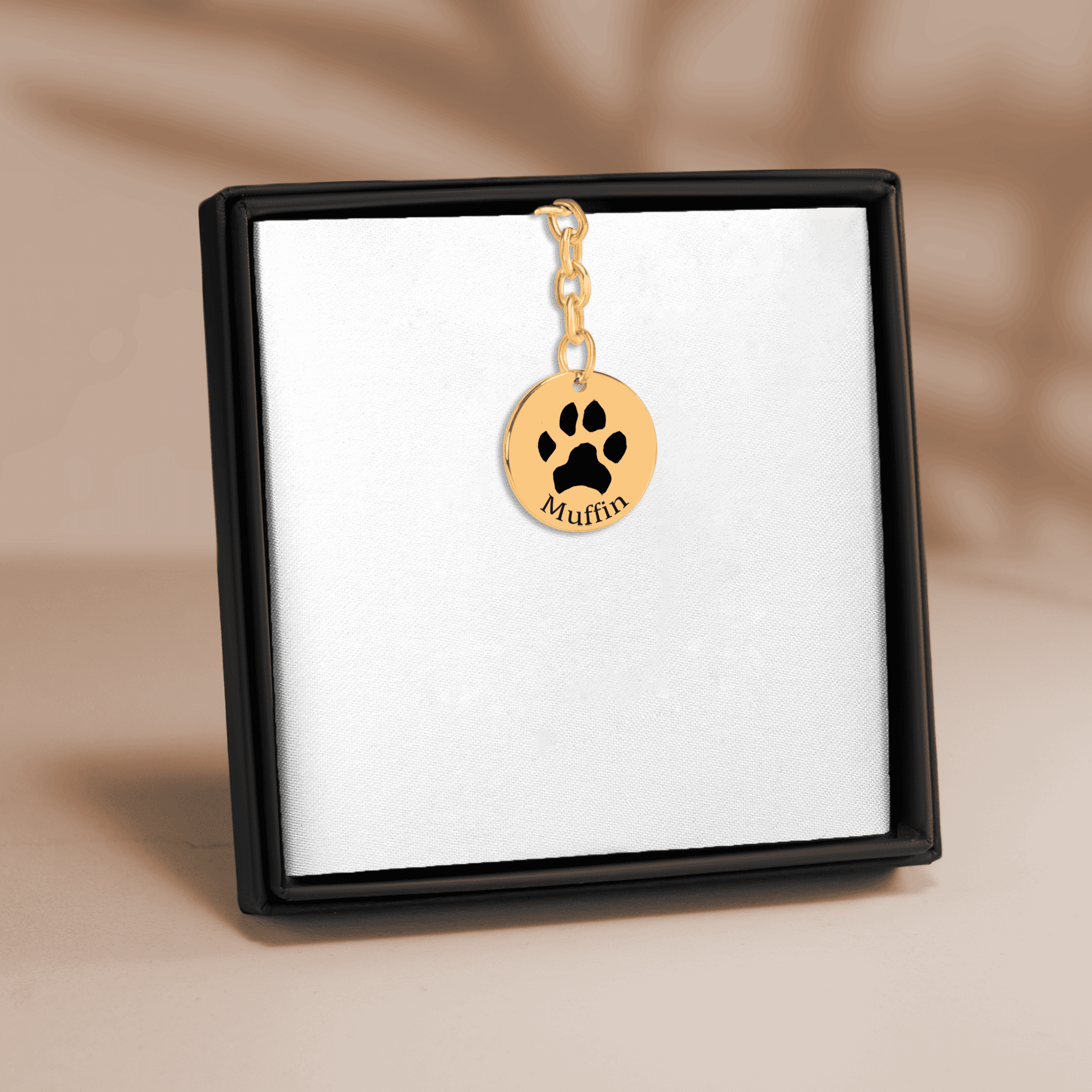 Pawprint Keychain