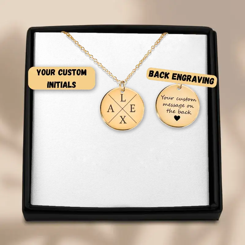 Custom Initials Necklace
