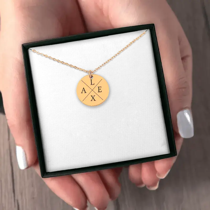 Custom Initials Necklace
