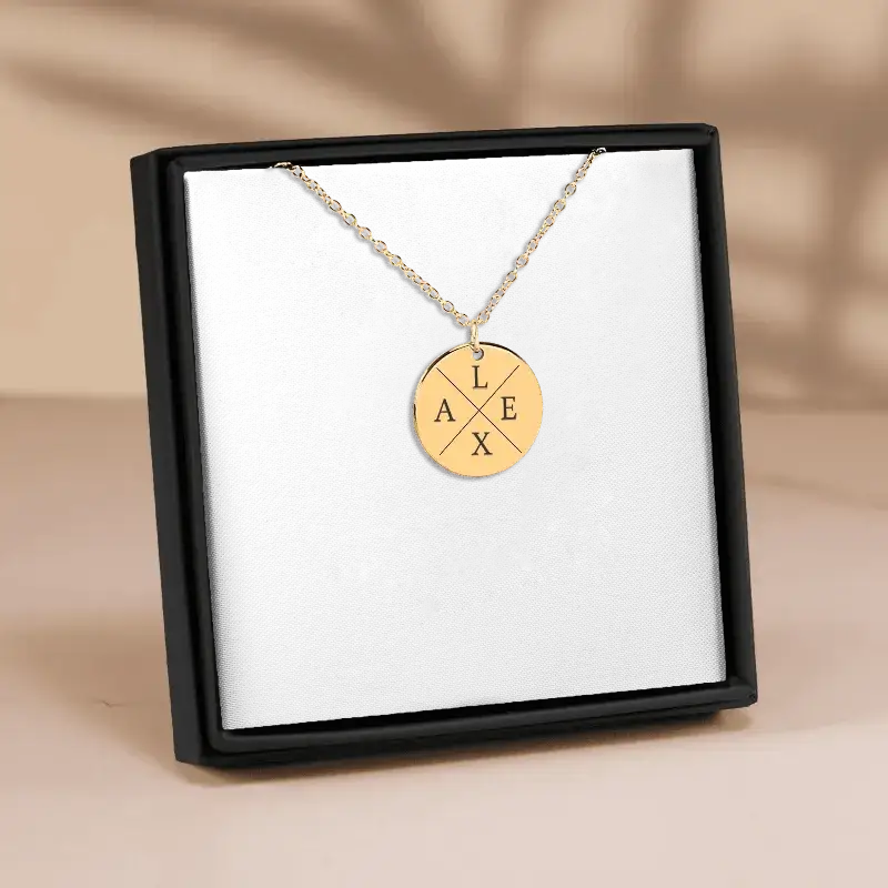 Custom Initials Necklace