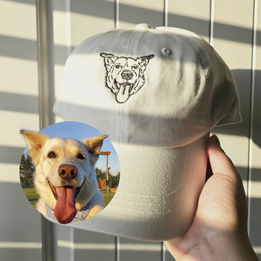 Custom Pet Outline Dad Hat