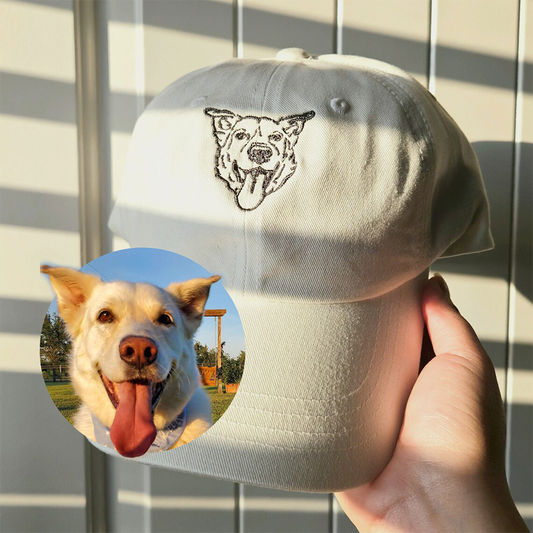 Custom Pet Outline Dad Hat